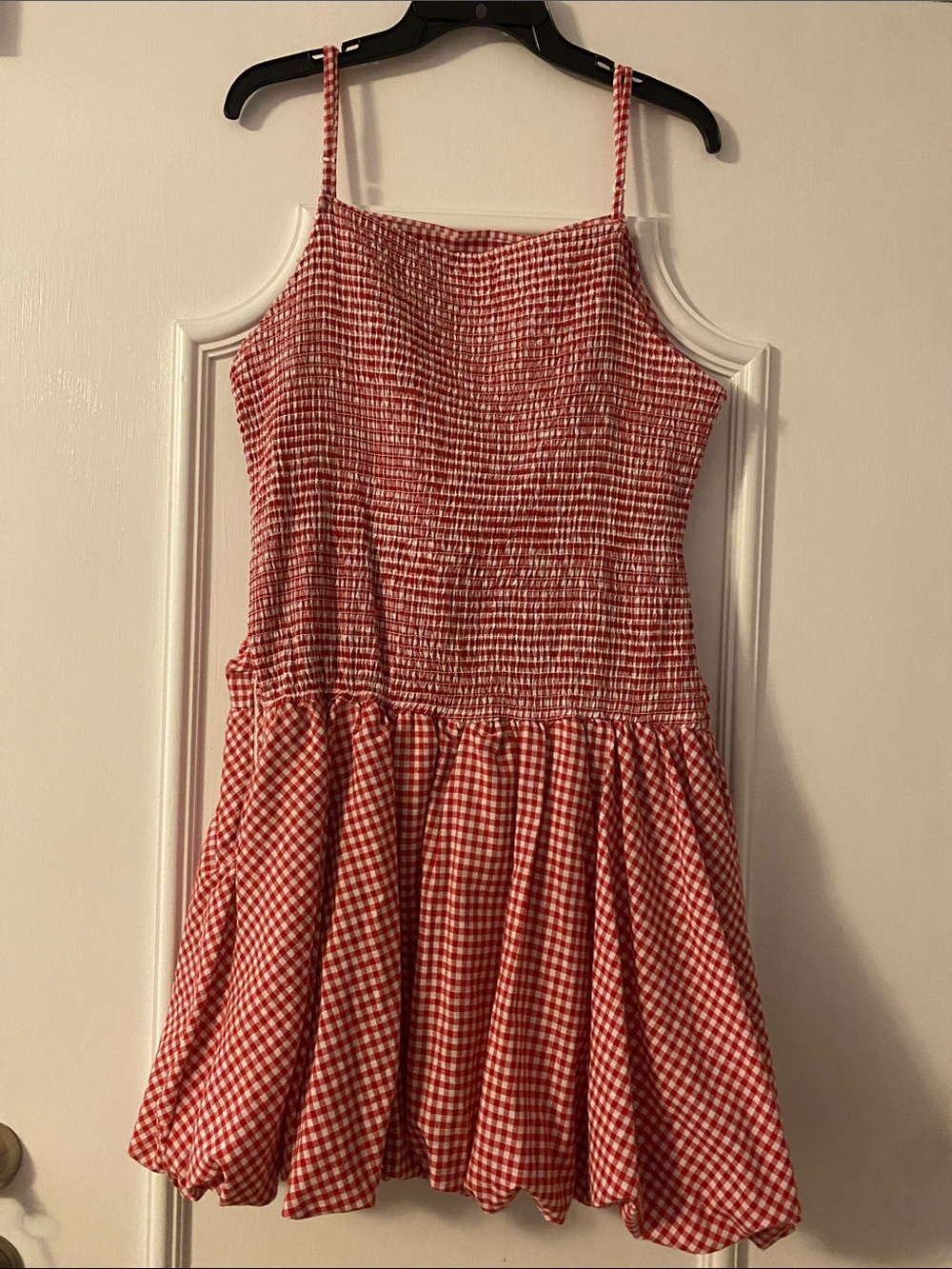 Red Gingham Mini Dress - Unbranded - Picture 4 of 7